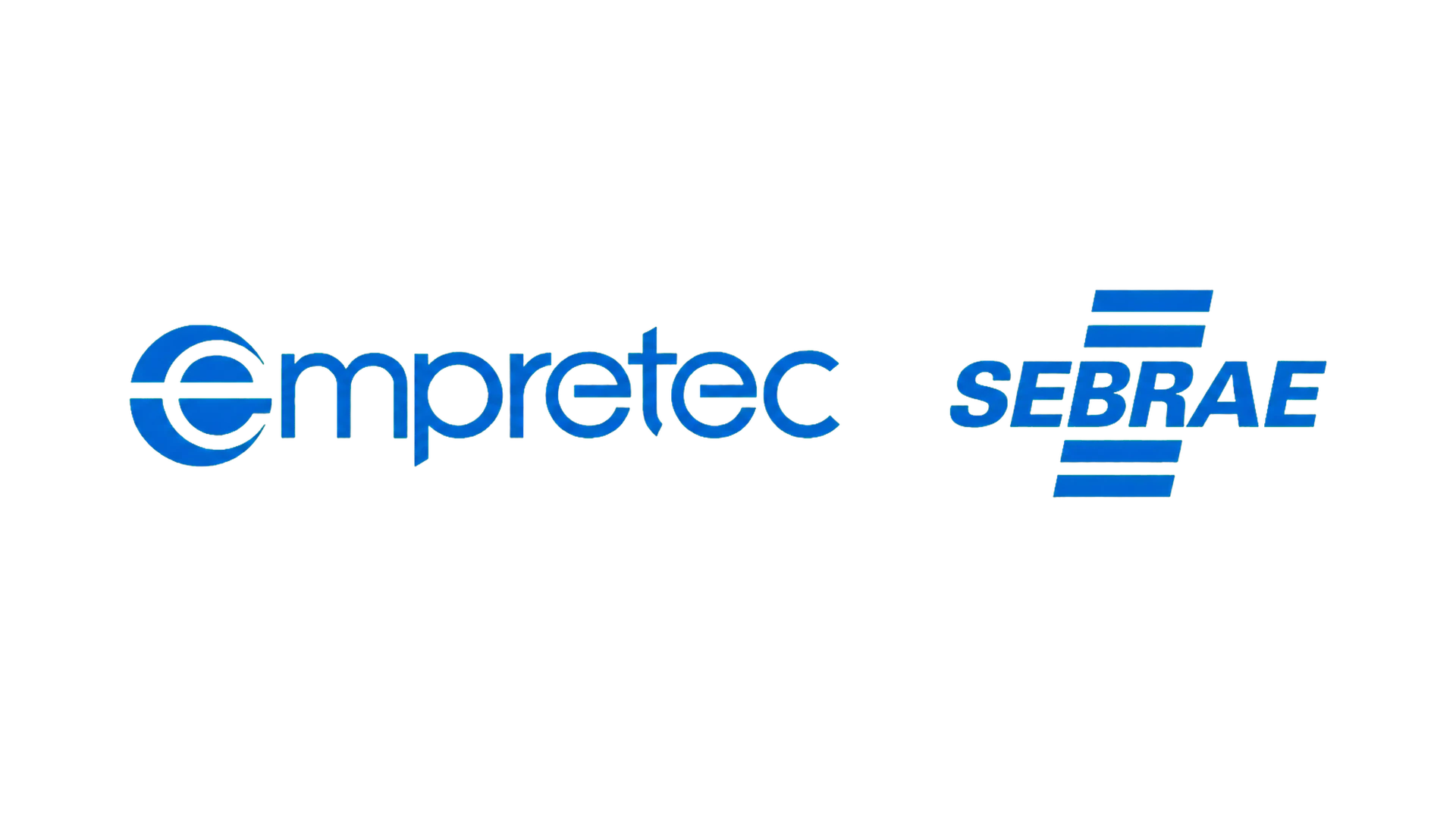 Logotipo Empretec e Sebrae - empresa criada no programa Empretec do Sebrae